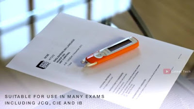 C-Pen on a book