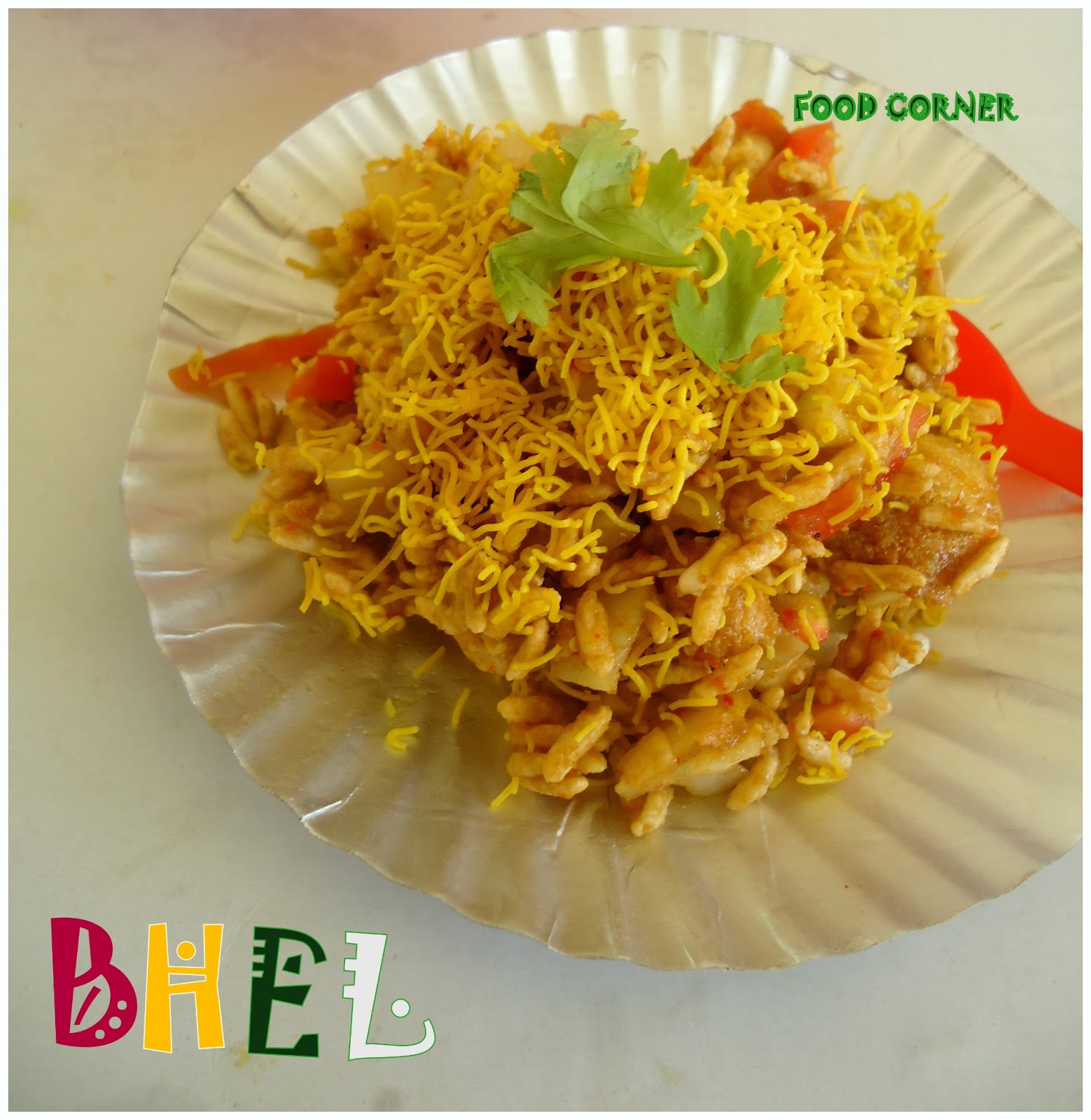 Bhel Recipe| Bombay Bhel Puri Recipe ~ Kiran's Food corner