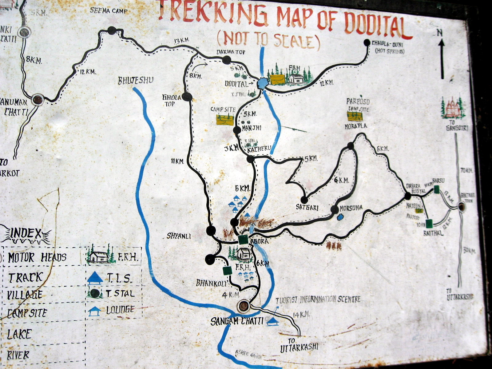 map dayara bugyal trek