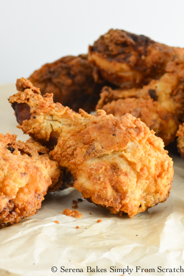 Extra Crispy Fried Chicken Serena Bakes Simply From Scratch