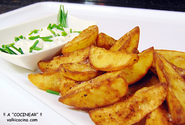 PATATAS GAJO CASERAS RÁPIDAS Y FÁCILES ( RECETA EXPRÉS )