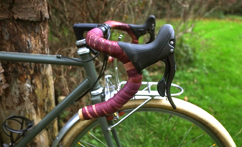 leather bike grip tape