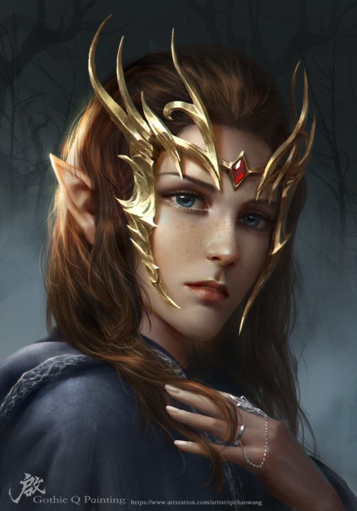As ilustrações de fantasia para games de Qichao Wang Qichao Wang artstation arte ilustrações fantasia games mulheres