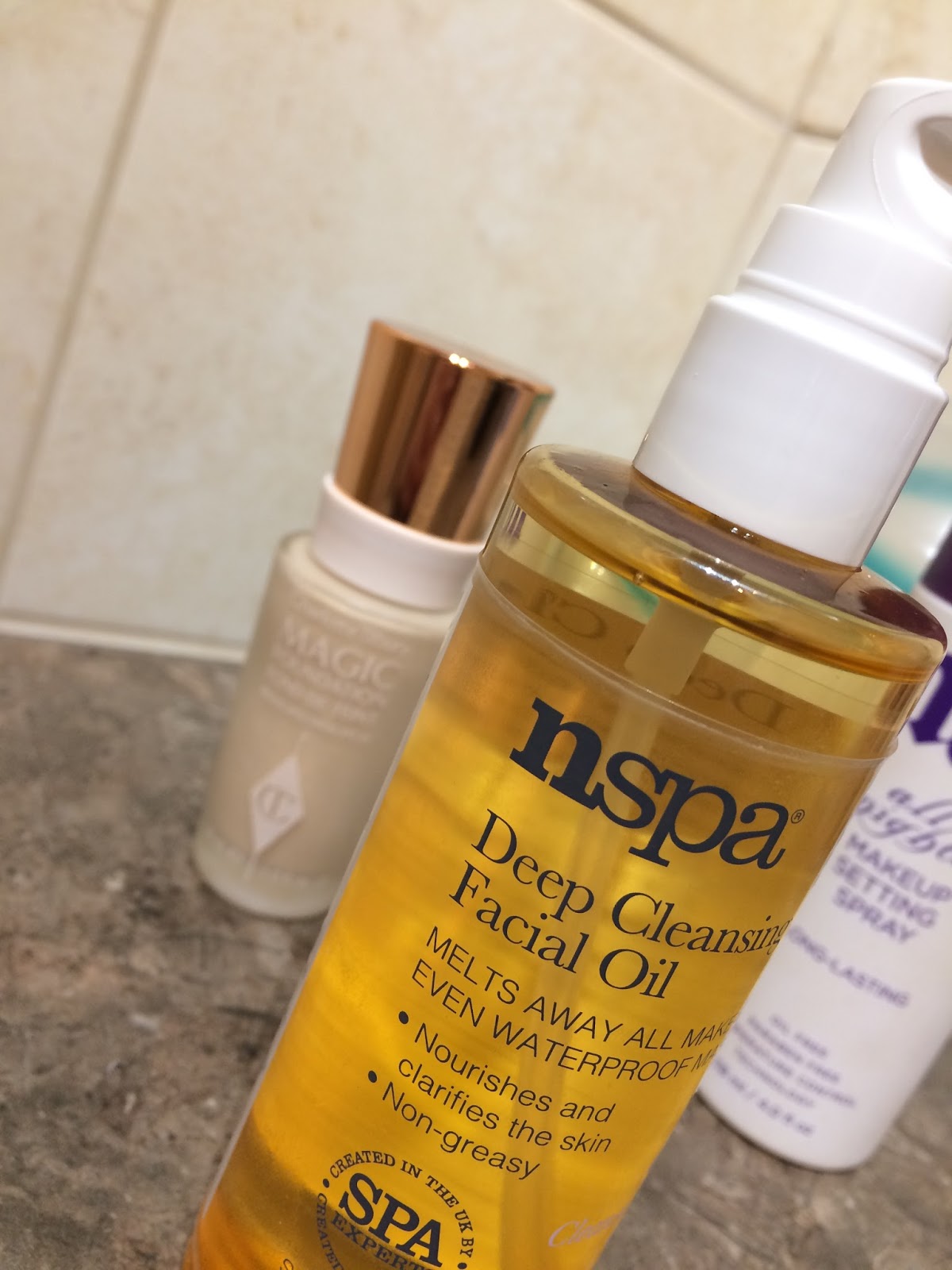 products Facial deep cleansing oil