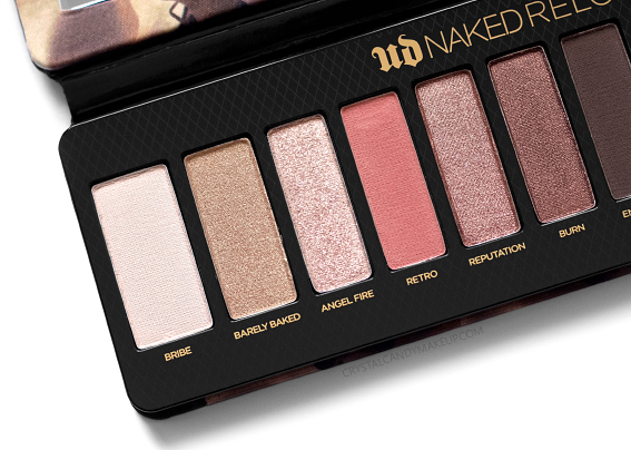 Urban Decay Naked Reloaded Eyeshadow Palette - CrystalCandy Makeup Blog |  Review + Swatches