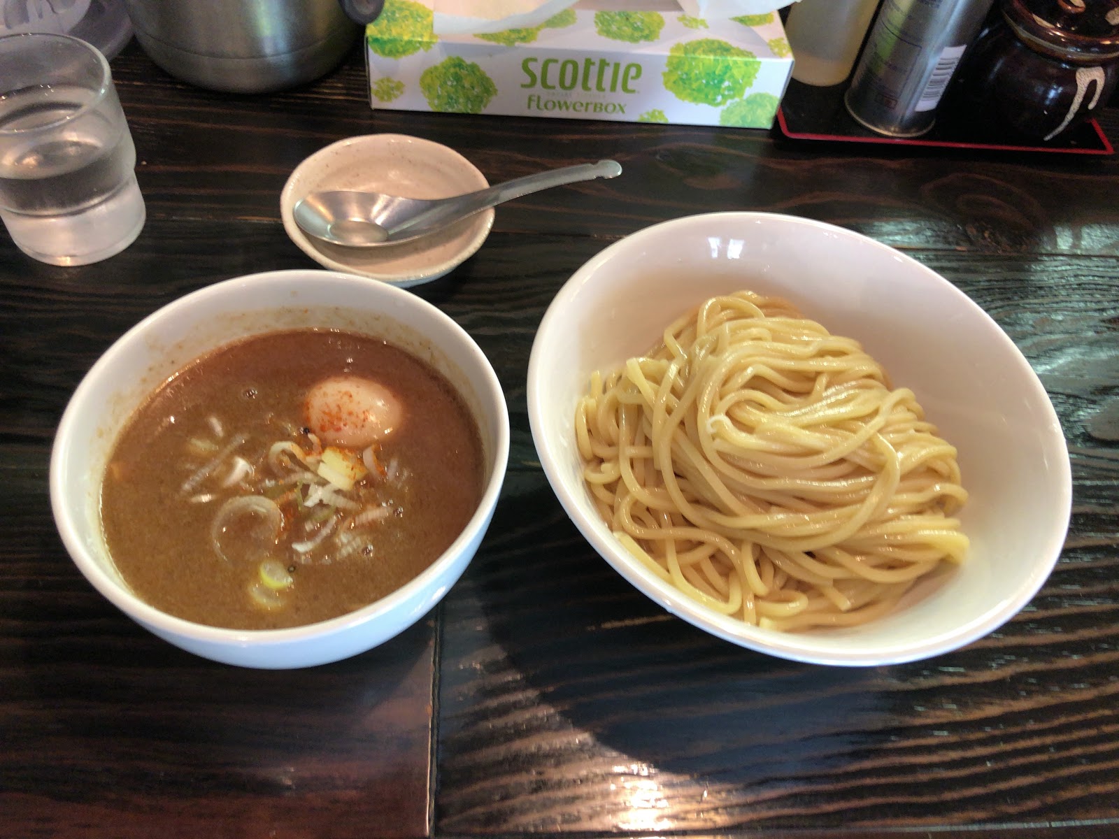 と つけ麺 わり