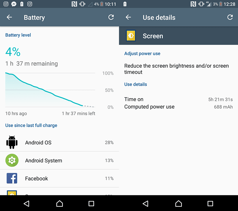 Great battery life