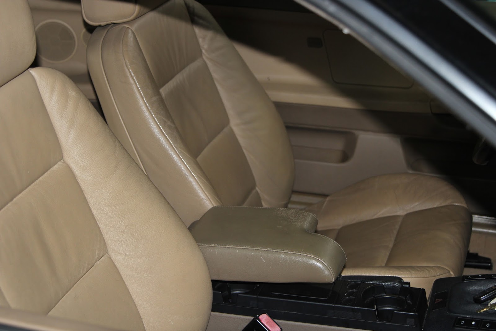 Cooks Upholstery and Classic Restoration BMW E36 Front Seat Recoloring by Cooks Upholstery