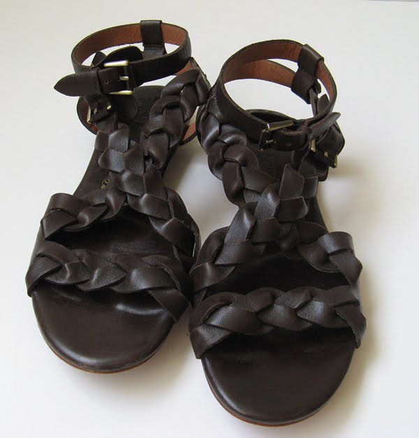 vintage gladiator sandals