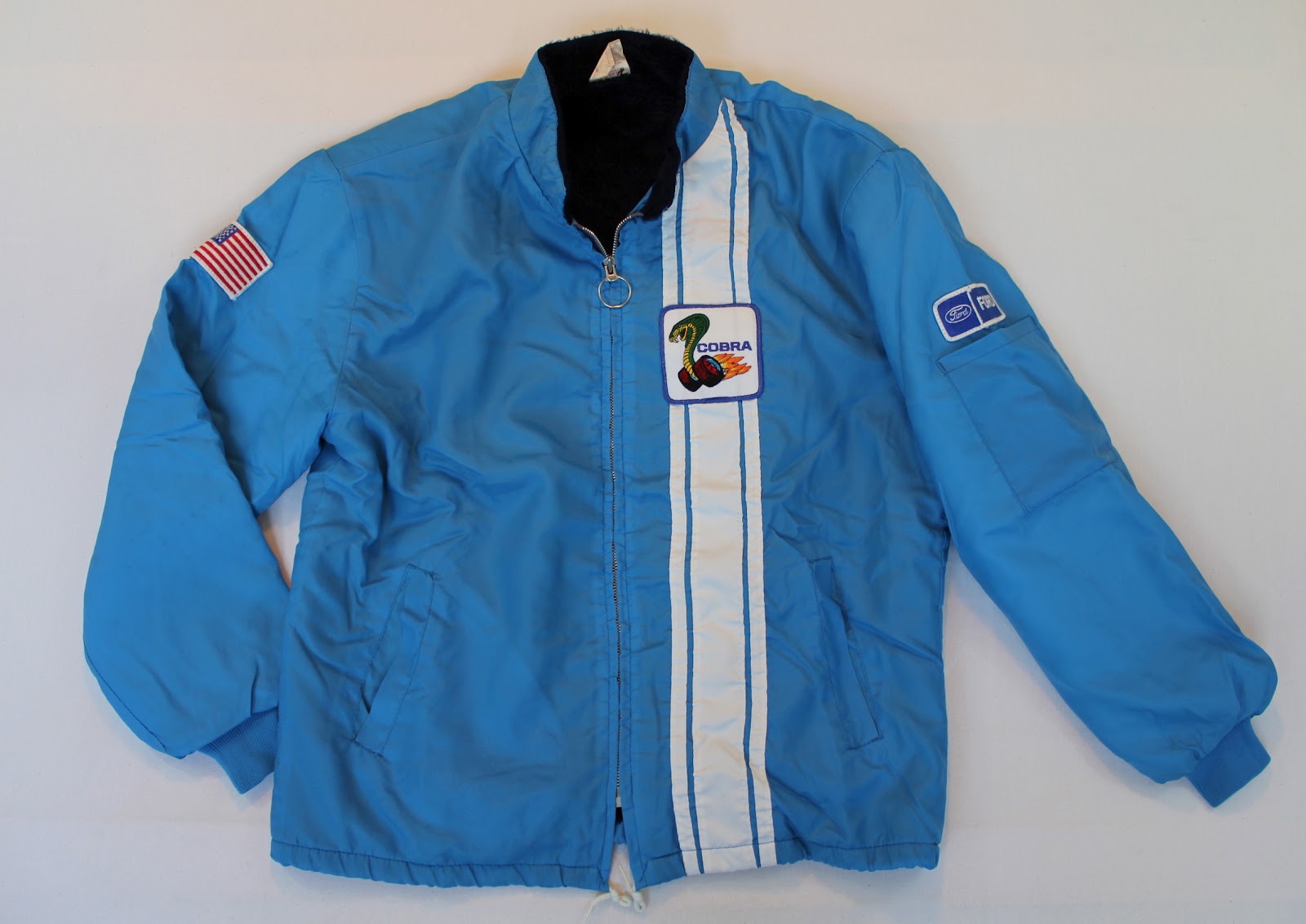 Vintage ford cobra racing jacket #6
