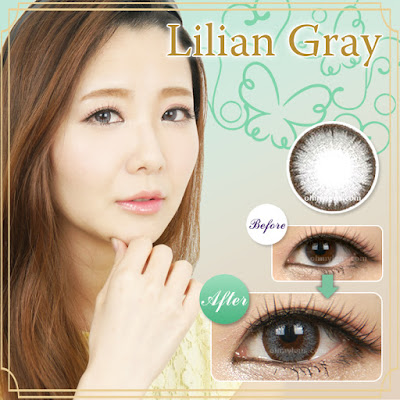 Lilian Gray Contact Lenses at ohmylens.com