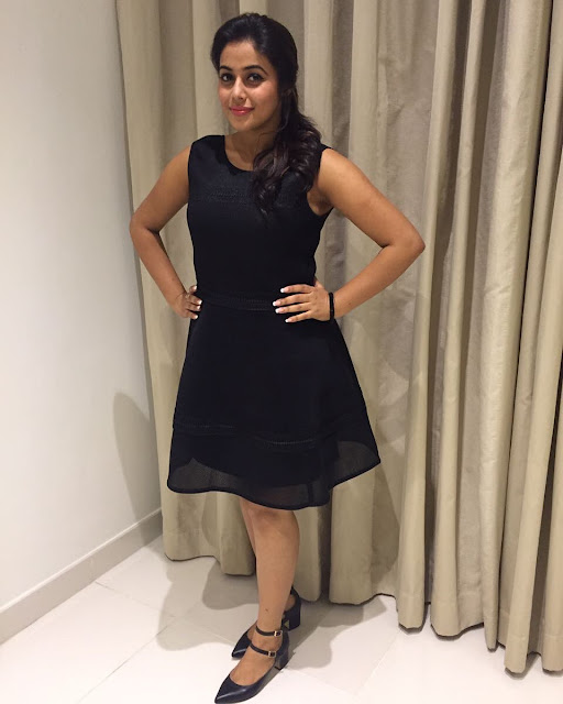 Actress Poorna at Jayammu Nischayammura premiere show Actress Poorna at Jayammu Nischayammura premiere show