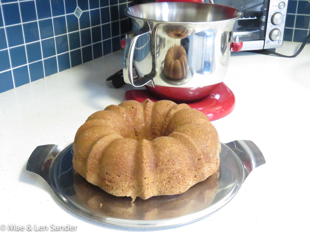 Mae's Food Blog Retro Baking Velvet Spice Cake from the "Joy of Cooking"