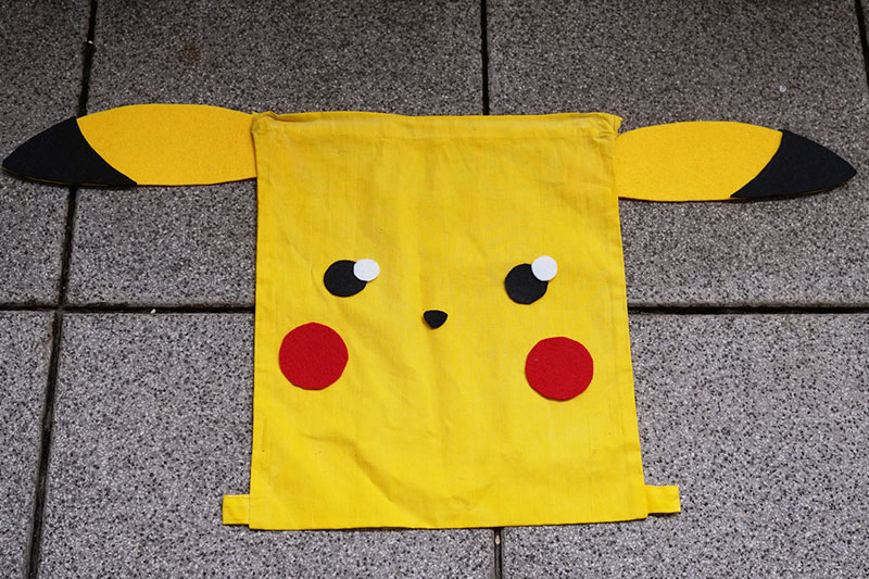 KuneCoco • DIY • Pikachu Rucksack #GottaBlogEmAll KuneCoco • DIY • Pikachu Rucksack #GottaBlogEmAll