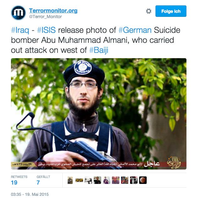 Asian Defence News Abu Mohammad alAlmani (from Germany), ex rap