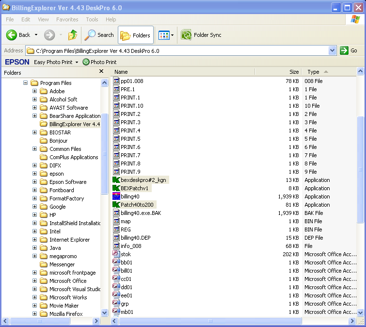 billing explorer ver 4.43deskpro 6.0
