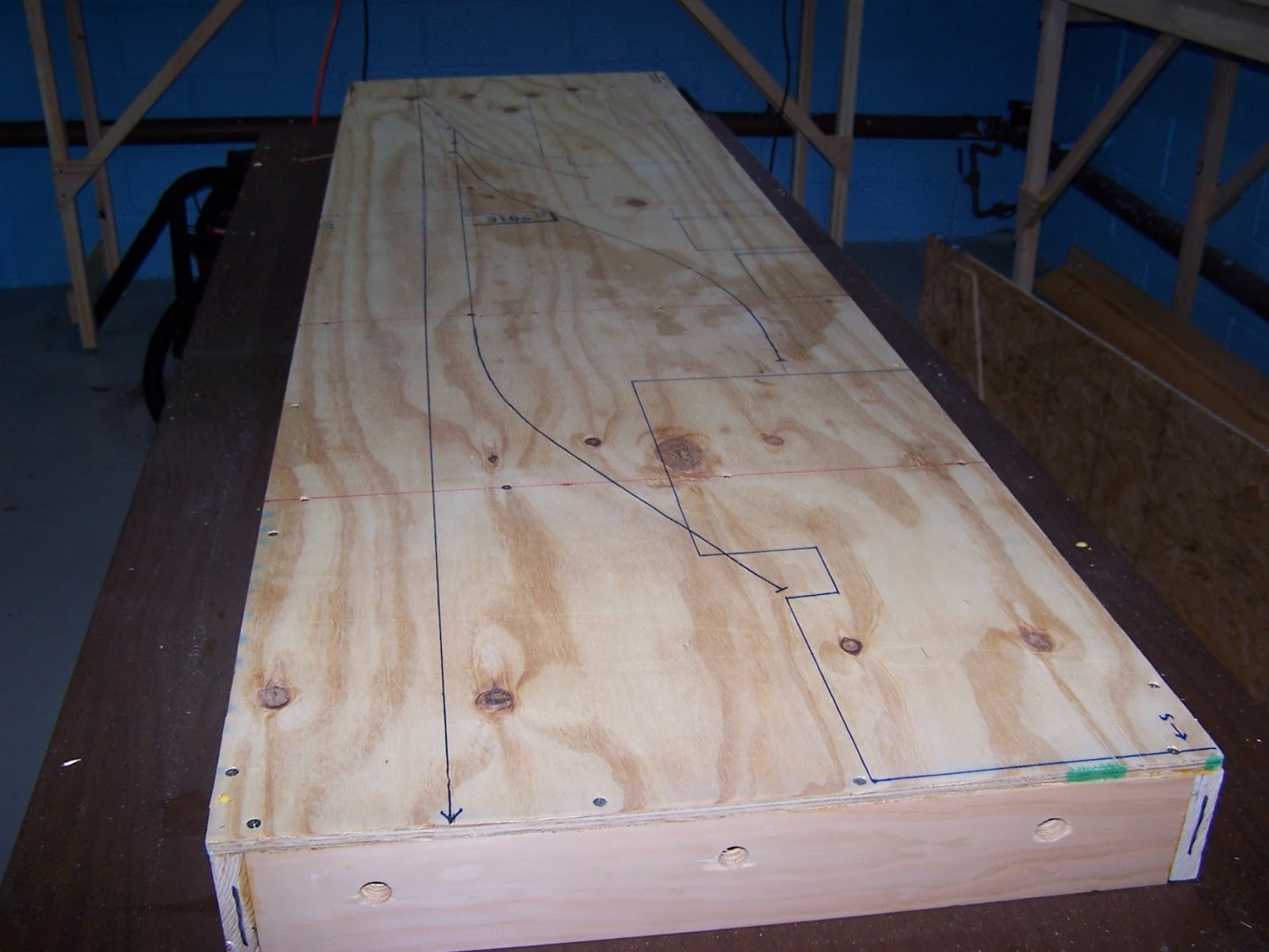 D & H "Colonie Main" layout Open Grid Benchwork, (part 1)