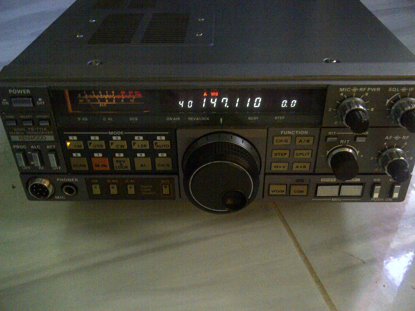 Doel Connect Shop KENWOOD TS711A, Second.(SOLD)»» BINUANG, KalSel.