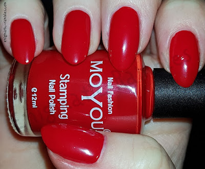 Review MoYou Stamping Nail Polish Red Review-MoYou-Stamping-Nail-Polish-Red