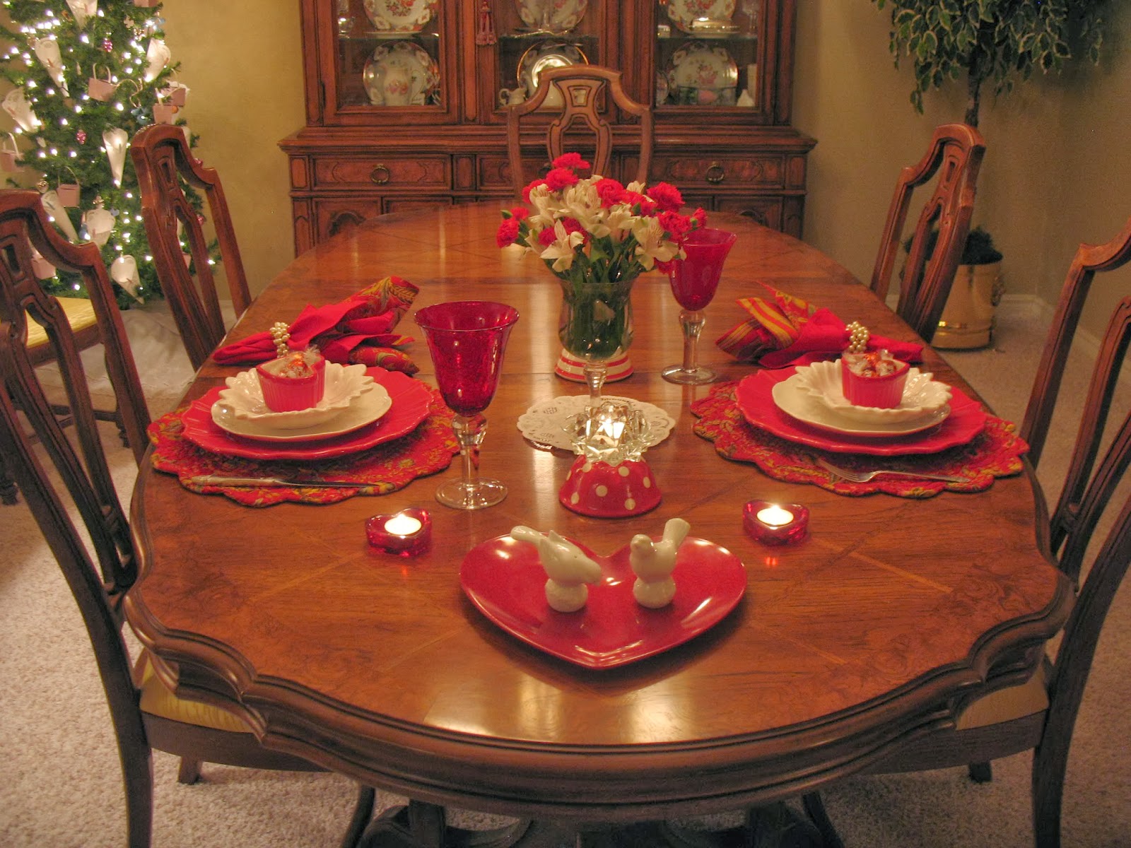 Miss Bloomers : Valentine's Tables