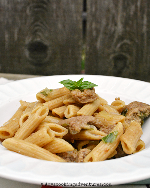 Turkey Sausage & Penne Skillet
