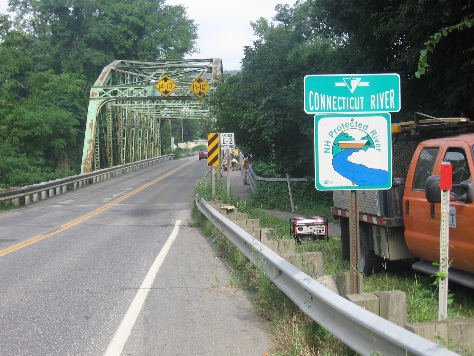 The Popperville Town Hall Hinsdale, NH Route 119 Bridge Civil Protest.