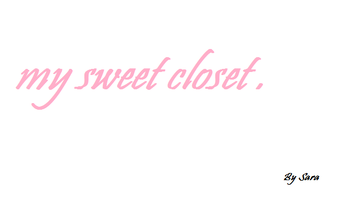 my sweet closet