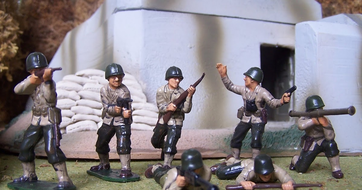 BMC Marx Recast Ww2 US Marching Parade Soldiers OD Green Plastic Army Men 60mm for sale online 