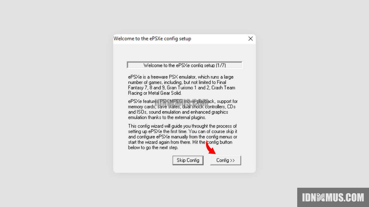 Cara Setting ePSXe di PC Laptop Cara Setting ePSXe di PC Laptop