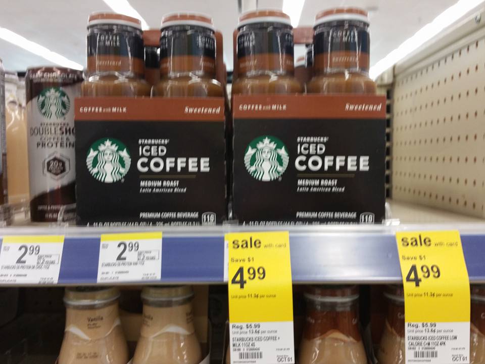 Walgreens Deals Starbucks 4Packs 3.32 Each (Normally 5.99!)