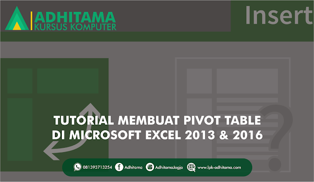 Panduan Belajar Pivot Table di Microsoft Excel