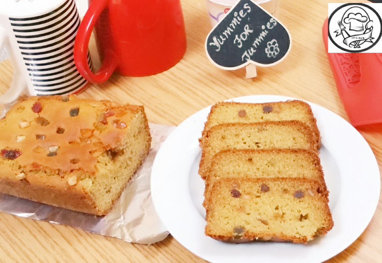 Whole wheat Tutti Frutti bread !!! Eggless !!! Butterless