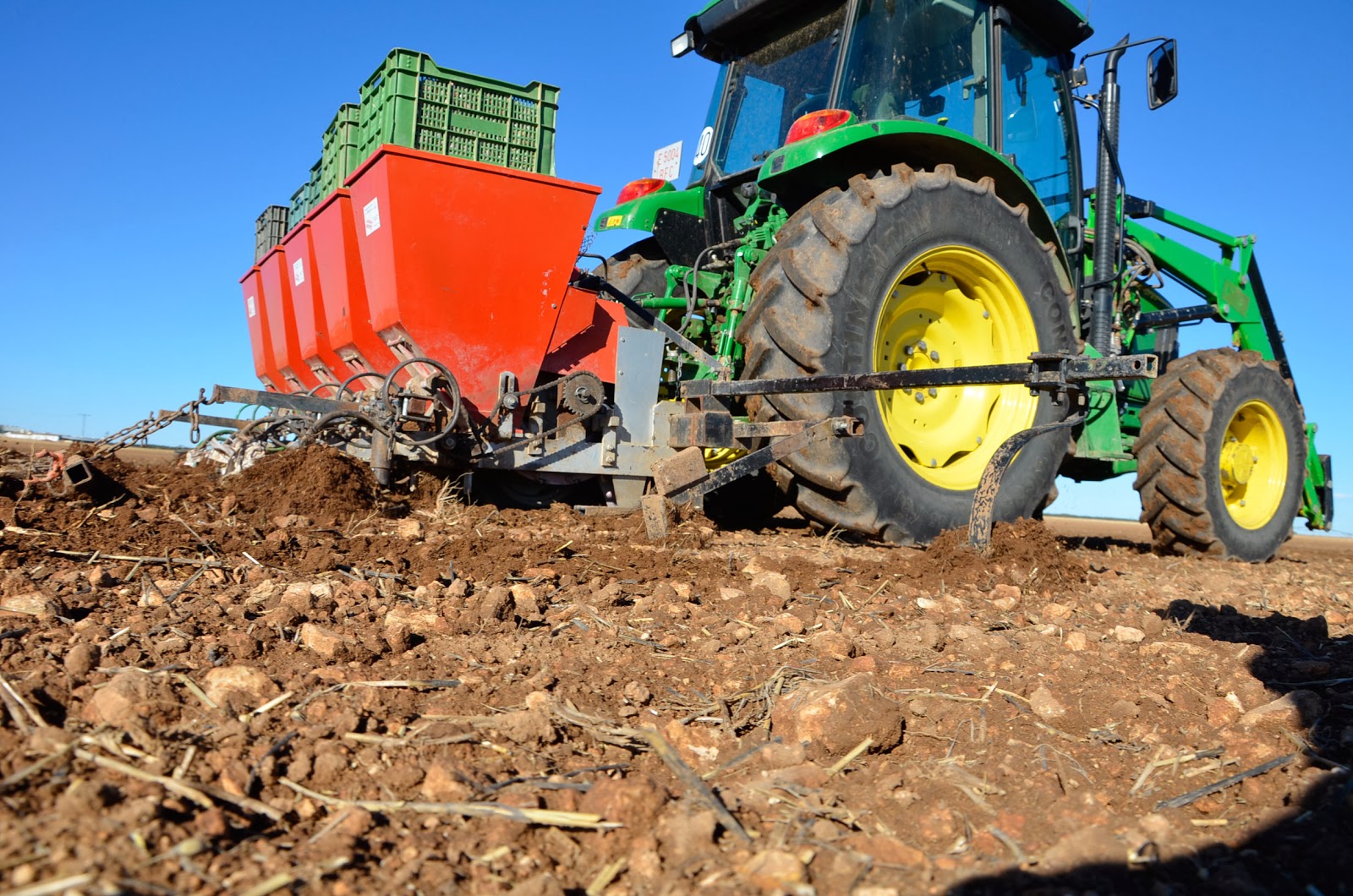 Garlic Mechanical planter