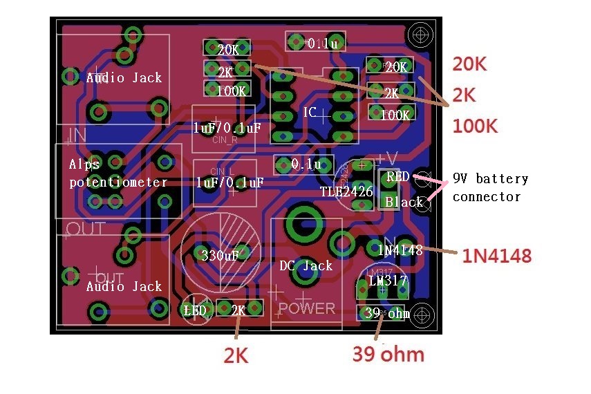 isp51: DIY Classic CMOY Hi-Fi STEREO Headphone Amplifier
