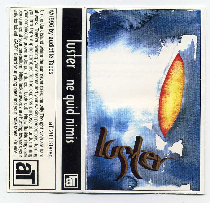 Luster Ne Quid Nimis Luster Ne Quid Nimis