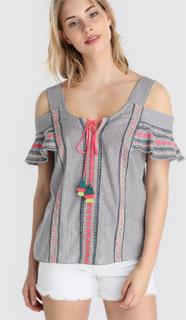 blusas de rayas juveniles