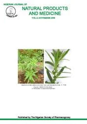  Nigerian Journal of Natural Products and Medicine (NJNPM)