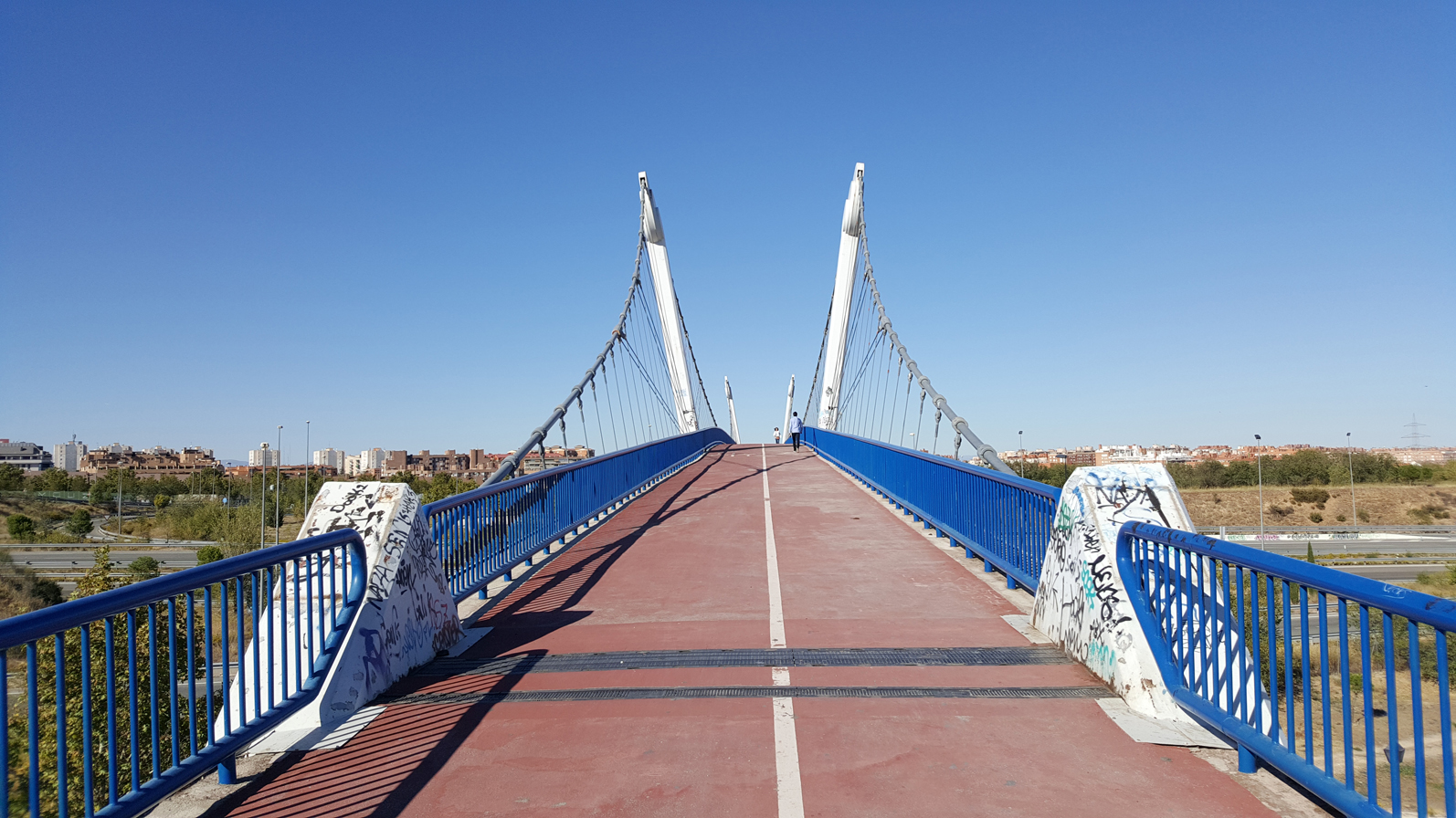 The Happy Pontist Spanish Bridges 2. R3 Footbridge, Madrid