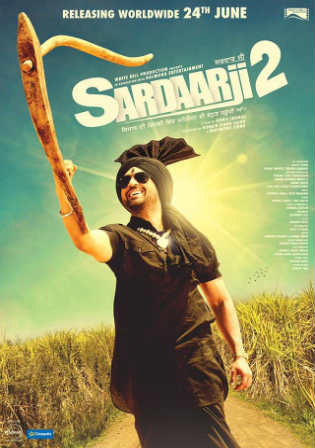 Sardaarji 2 2016 HDRip 450MB UNCUT Hindi Dual Audio 480p ESub