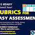 RUBRICS for EASY ASSESSMENT (K-12 READY) Updated!!