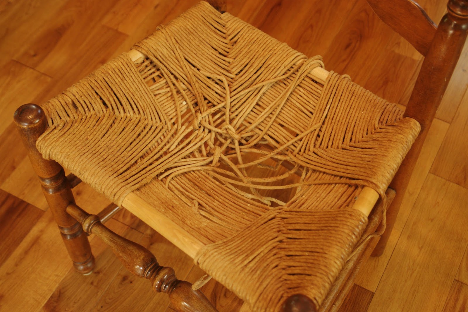 REDWOODSHIRE learning to grow; growing to learn How to Weave a Rush Chair