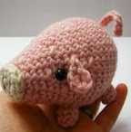 Cerdo, Pork, Pig, Amigurumi