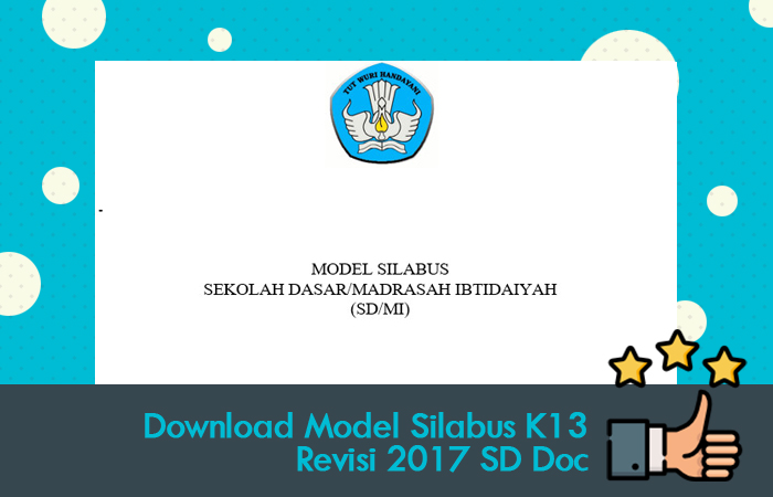 Download Model Silabus K13 Revisi 2017 SD Doc