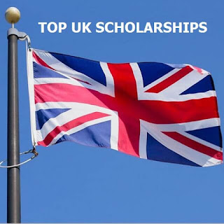 UK flag UK international scholarships for students