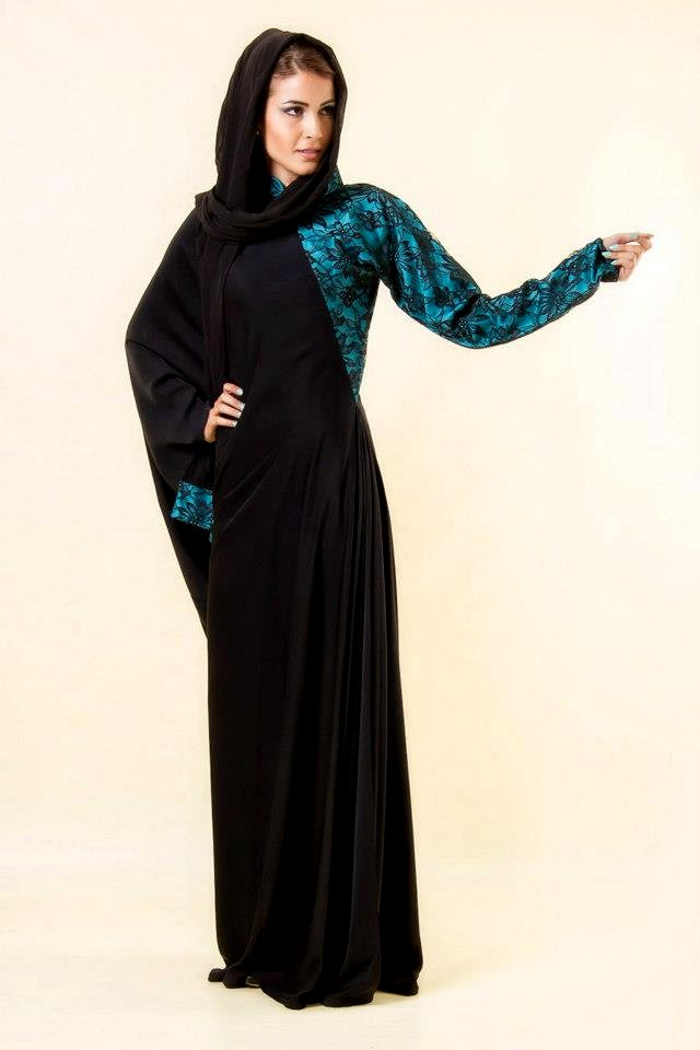 Latest Abaya Collection 2013 By Al-Karam Qadri | Winter Abaya Designs ...