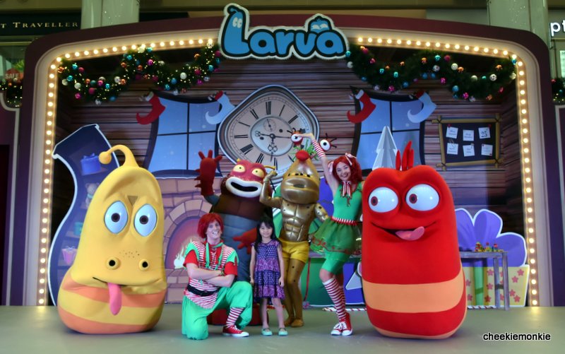 Cheekiemonkies: Singapore Parenting & Lifestyle Blog: Catch 2 Comical  Larvae & Their Friends from Larva at Marina Square this December School  Holidays! Cheekie Monkies