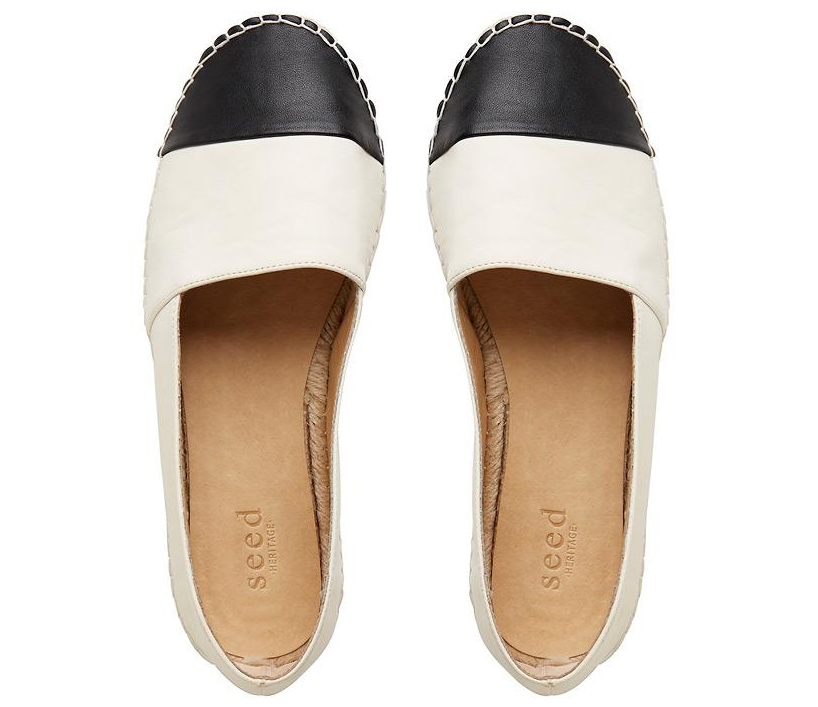 New In | Ava Leather Espadrille - Flip And Style