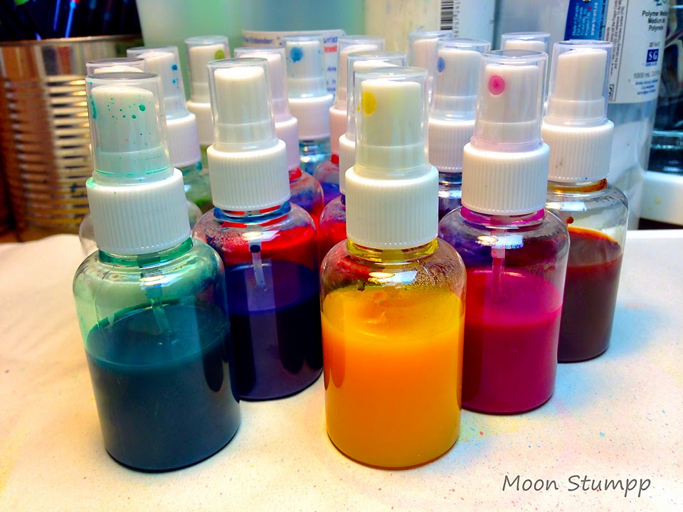 Acrylic Inks :Daler Rowney and Liquitex