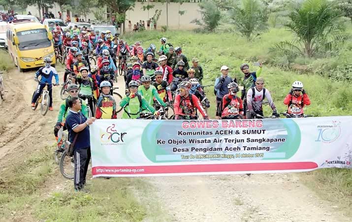 Komunitas Pesepeda Jelajahi Sangka Pane Lentera24 Com Komunitas Pesepeda Jelajahi Sangka Pane Lentera24 Com