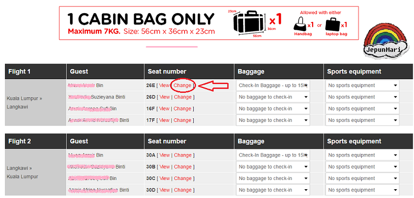 Macam mana nak check-in flight di Web Air Asia Macam mana nak check-in flight di Web Air Asia